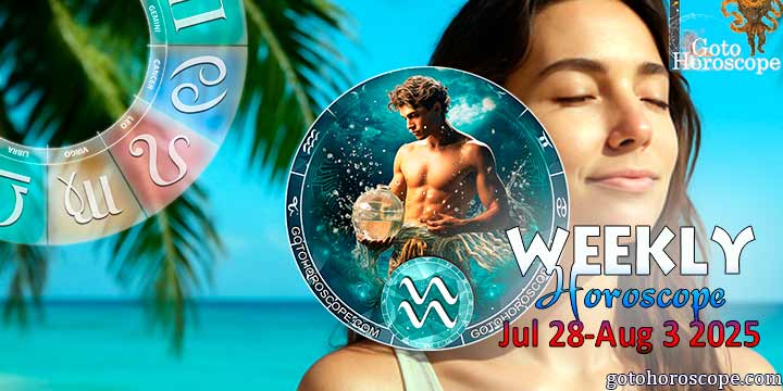 Aquarius week horoscope July 28—August 3, 2025