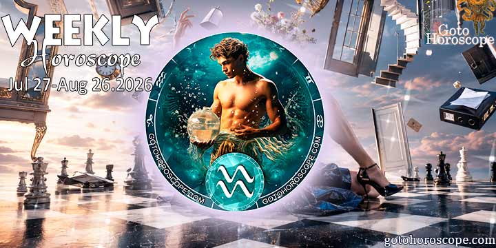 Aquarius week horoscope July 27—August 2, 2026