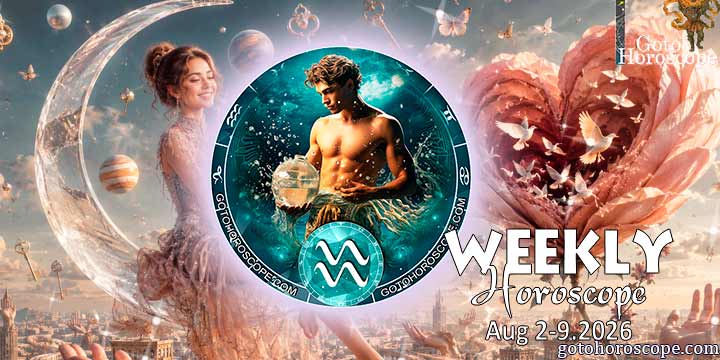 Aquarius week horoscope August 2—8, 2026