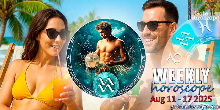 Aquarius week horoscope August 11—17, 2025