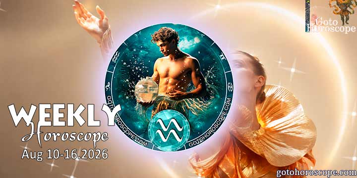 Aquarius week horoscope August 10—16, 2026