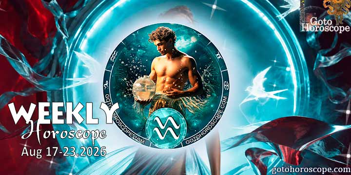 Aquarius week horoscope August 17—23, 2026