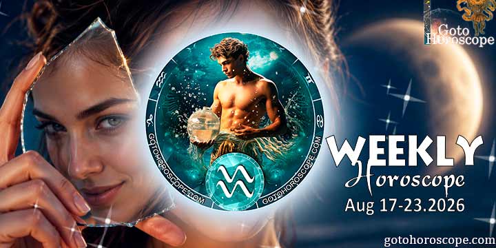 Aquarius week horoscope August 24—30, 2026