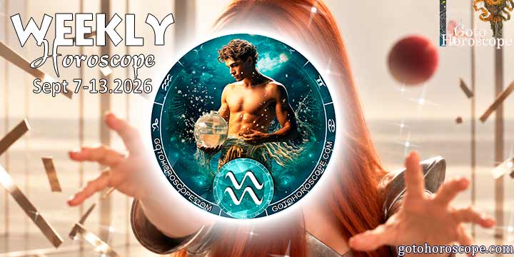 Aquarius week horoscope September 7—13, 2026