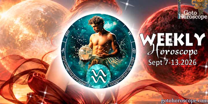 Aquarius week horoscope September 14—20, 2026
