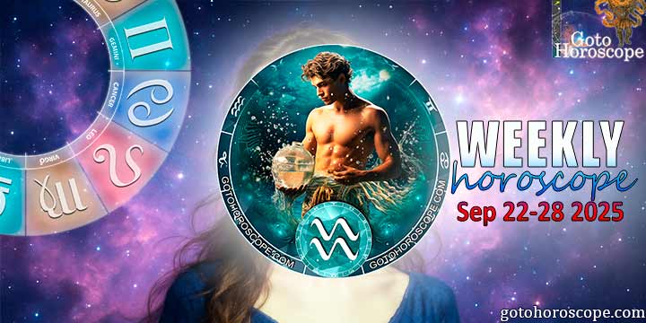 Aquarius week horoscope September 22—28, 2025