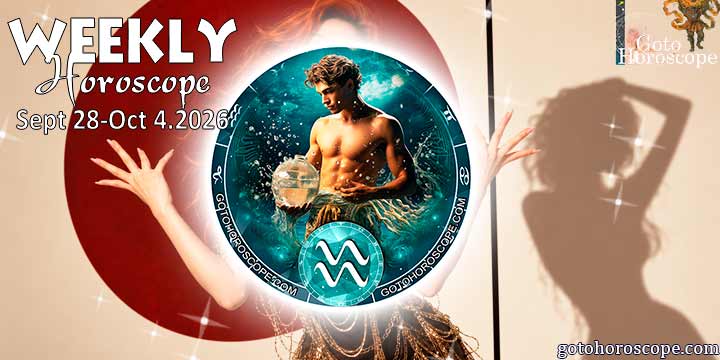 Aquarius week horoscope September 28—October 4, 2026