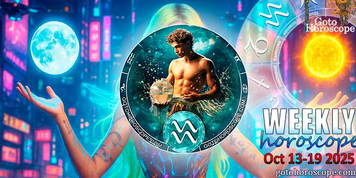 Aquarius week horoscope October 13—19, 2025