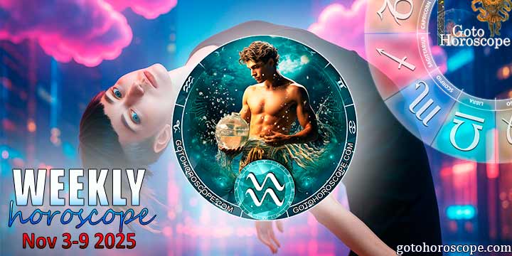 Aquarius week horoscope November 3—9, 2025