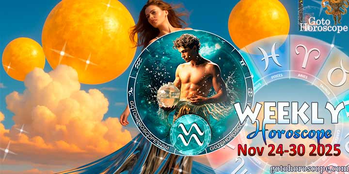 Aquarius week horoscope November 24—30, 2025