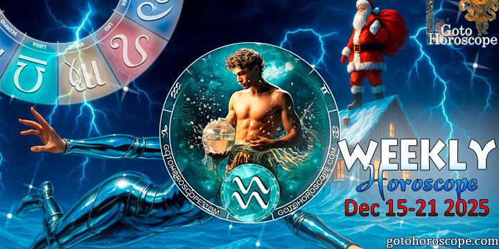 Aquarius week horoscope December 15—21, 2025