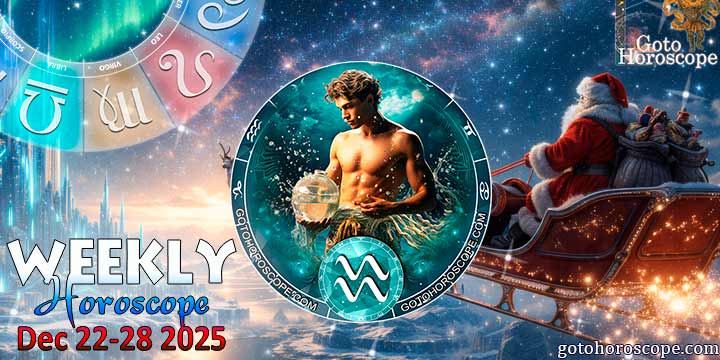 Aquarius week horoscope December 22—28, 2025