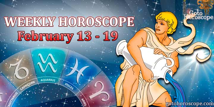 Aquarius week horoscope 13-19 february 2023