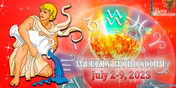 Aquarius week horoscope July 2—9, 2023