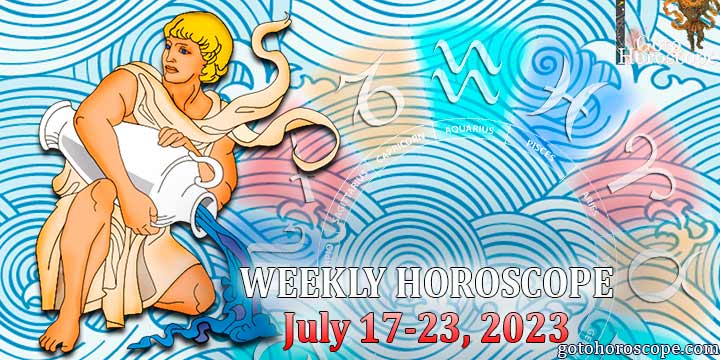 Aquarius week horoscope July 17—23, 2023