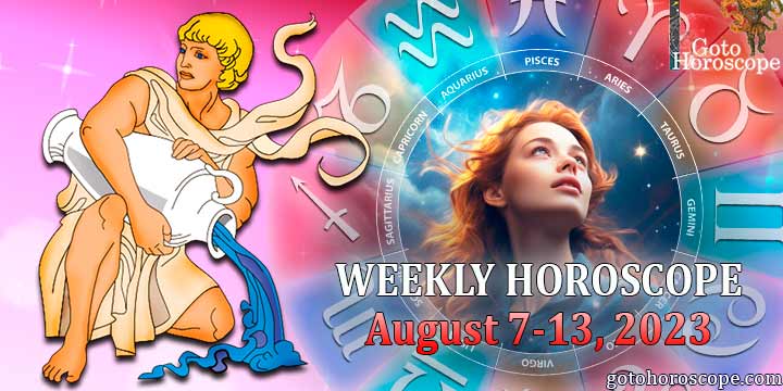 Aquarius week horoscope August 7—13, 2023