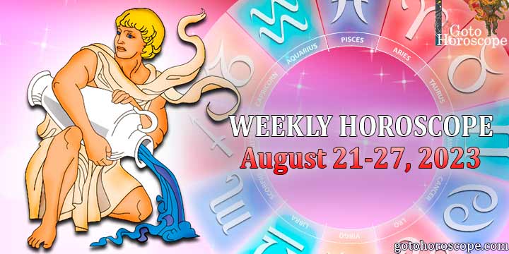 Aquarius week horoscope August 21—27, 2023