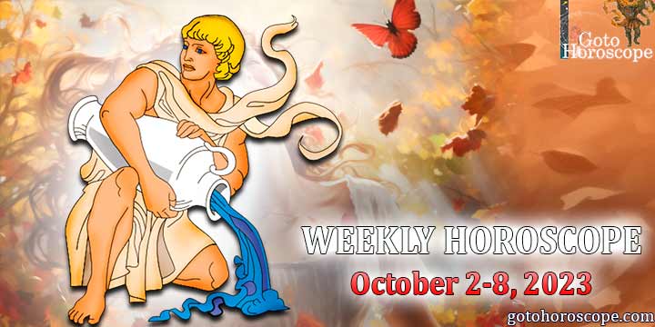 Aquarius week horoscope October 2—8. 2023