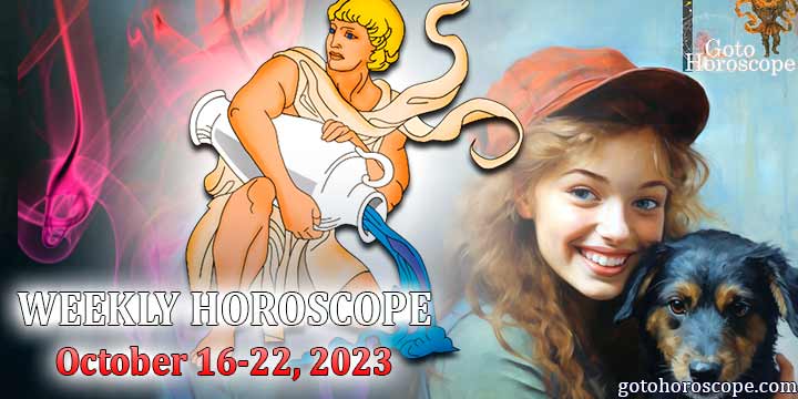Aquarius week horoscope October 16—22, 2023