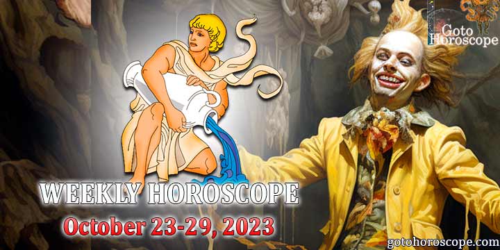 Aquarius week horoscope October 23—29, 2023