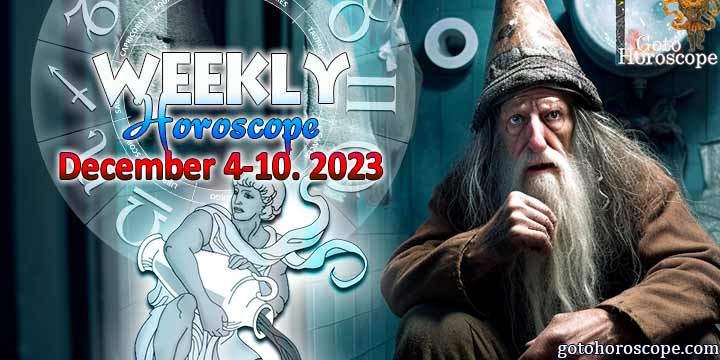 Aquarius week horoscope December 4—10, 2023