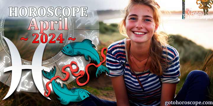 Pisces monthly Horoscope for April 2024 