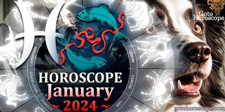 Pisces monthly Horoscope for January 2024 