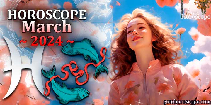 Pisces monthly Horoscope for March 2024 
