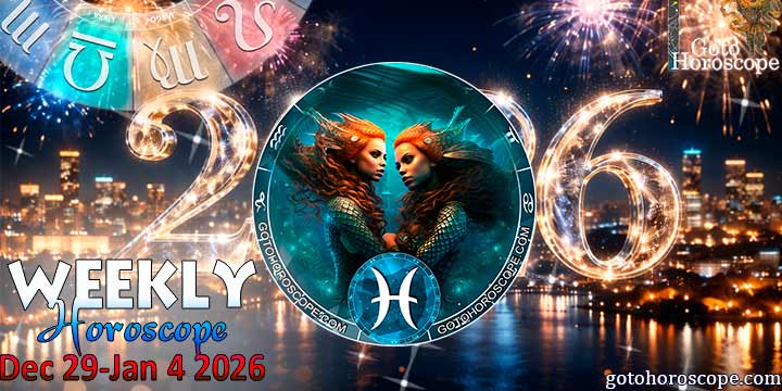 Pisces week horoscope December 28—3, 2025