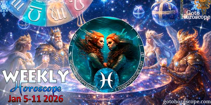Pisces week horoscope January 5—11, 2026
