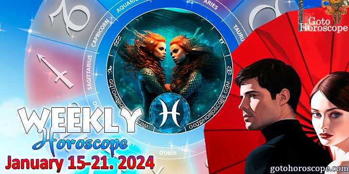 Pisces week horoscope January 15—21, 2024