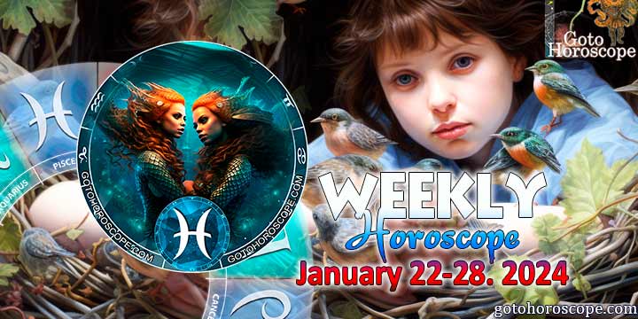 Pisces week horoscope January 22—28, 2024