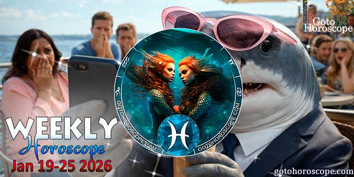 Pisces week horoscope January 19—25, 2026
