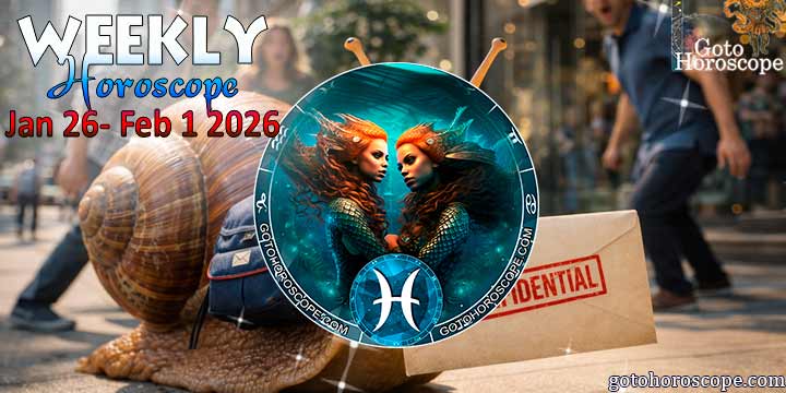 Pisces week horoscope January 26—February 1, 2026
