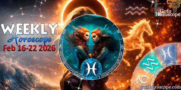 Pisces week horoscope February 16—22, 2026