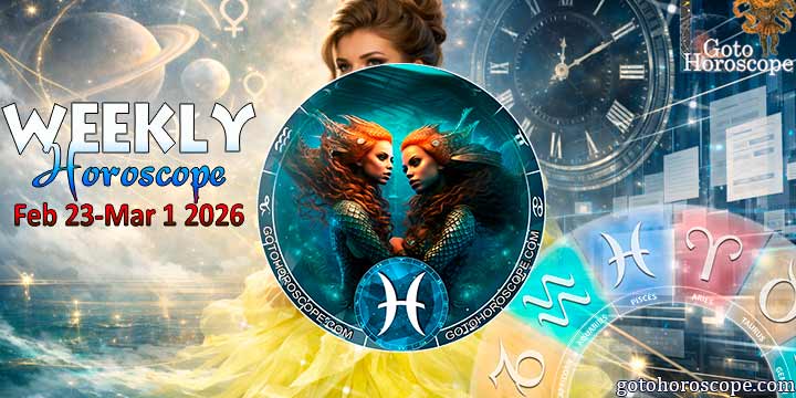 Pisces week horoscope February 23—1, 2026