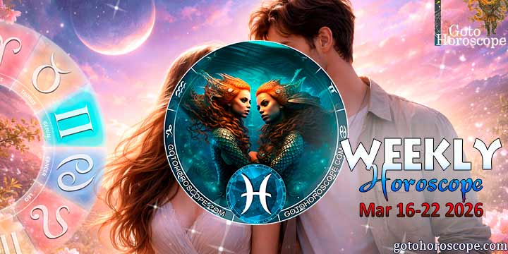 Pisces week horoscope March 16—22, 2026