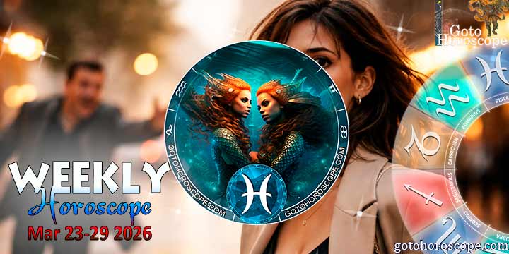 Pisces week horoscope March 23—29, 2026
