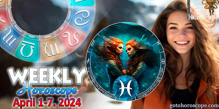 Pisces week horoscope April 1—7, 2024