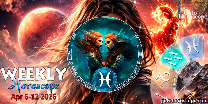 Pisces week horoscope April 6—12, 2026