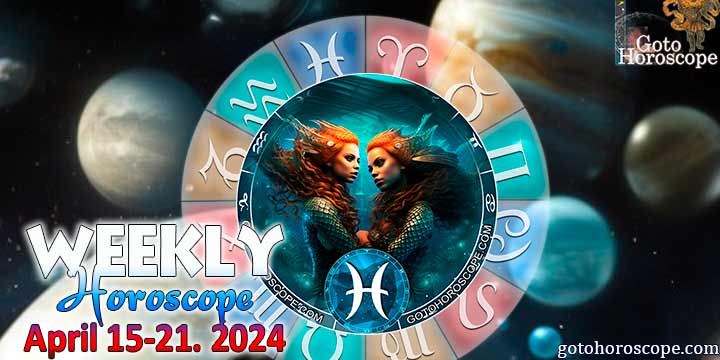 Pisces week horoscope April 15—21, 2024