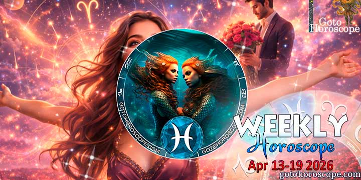 Pisces week horoscope April 13—19, 2026