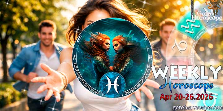 Pisces week horoscope April 20—26, 2026