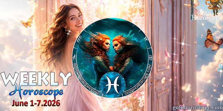 Pisces week horoscope June 1—7, 2026