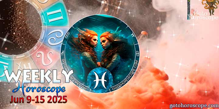 Pisces week horoscope June 9—15, 2025