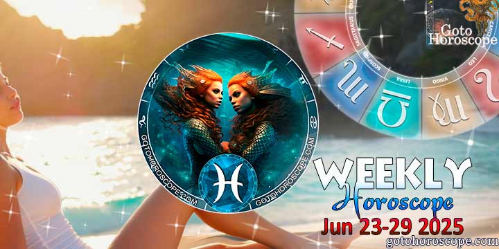 Pisces week horoscope June 23—29, 2025
