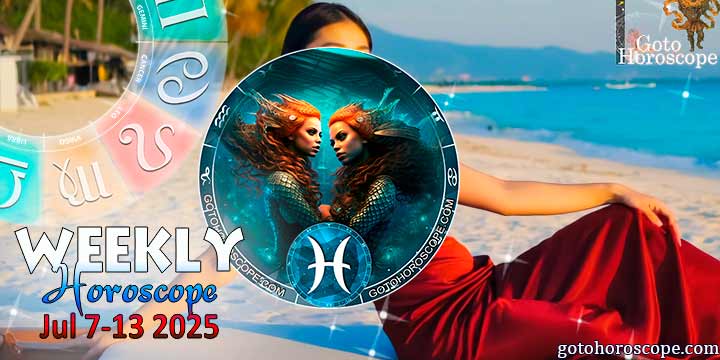 Pisces week horoscope July 7—13, 2025