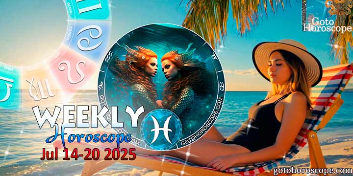 Pisces week horoscope July 14—20, 2025