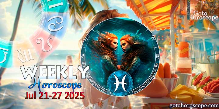 Pisces week horoscope July 21—27, 2025