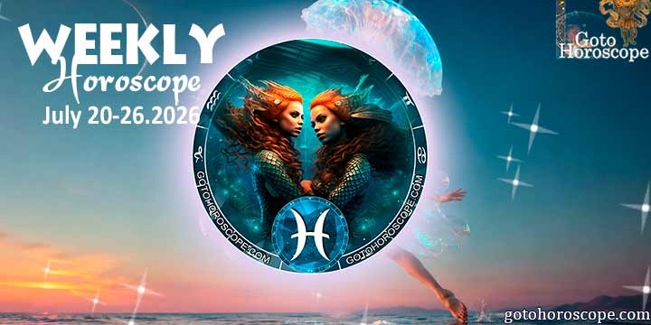 Pisces week horoscope July 20—26, 2026